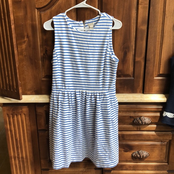 J. Crew Dresses & Skirts - JCREW dropped waist striped dress.